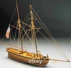 Mantua Model 794 Achilles American Pilot Boat 1815 Plank-on-Bulkhead Scale 143