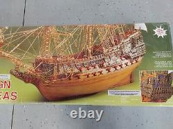 Mantua Sovereign of the Seas Wooden Ship 178 Scale Model Kit NIB RARE