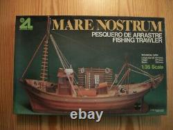 Mare Nostrum Wooden Fishing Trawler Model Kit Artesania Latina 12/8