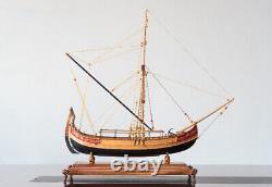 Marmara Trade Boat 148 17 Un-assembly Wood Model Ship Kit -Deluxe Supply Pack