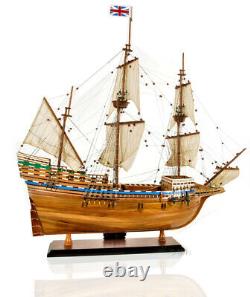 Mayflower 1620 Wooden Tall Ship Model 30 Plymouth Pilgrim's Historic Built Boat