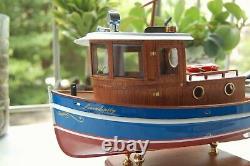 Micro Tug boat M3 118 273mm model ship kit RC model wood model kit