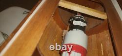 Mid 20th century Wooden Model electric boat
