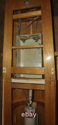 Mid 20th century Wooden Model electric boat