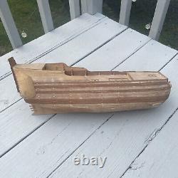 Mid-Century Modern Denmark Wasa Gustav Adolfs Billing Boats Wood Model