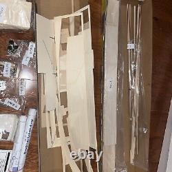 Midwest Boothbay Lobsterboat RC Electric INCOMPLETE KIT SEE PICS
