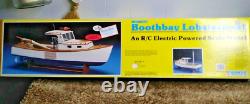 Midwest Boothbay Lobsterboat RC Electric Powered Unassembled Scale Model Kit NEW