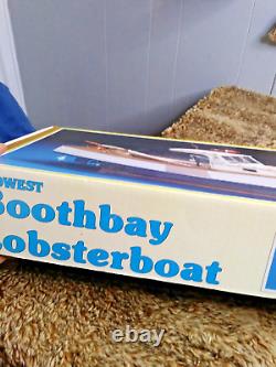 Midwest Boothbay Lobsterboat RC Electric Powered Unassembled Scale Model Kit NEW
