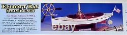 Midwest Products Elliott Bay Ship Model Kit Steam Launch Boat MINT NEW