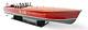 Miss America Ix Speed Boat Model 31.5? Wooden Boat Model