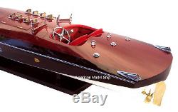 Miss Canada IV Replica 34 Wooden Race Boat CA-9 Built Wooden Model Ship