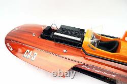 Miss Supertest III Classic Wooden Speed Boat Display Model