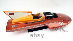 Miss Supertest III Classic Wooden Speed Boat Display Model