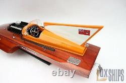 Miss Supertest III Wooden Speed Boat Model