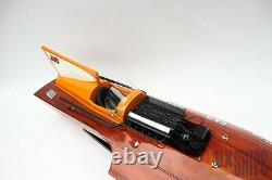 Miss Supertest III Wooden Speed Boat Model