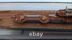 Model Boat 1 400 Submarine Hand Made Gold Plated Detail Not Proboat 30 Model