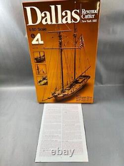 Model Boat Ship Dallas Revenue Cutter New York 1815 Artesania Latina 150 Wood