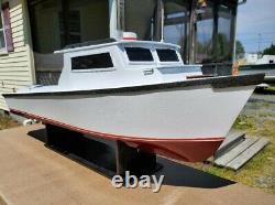 Model Chesapeake Bay Work Boat, Scratch Built, Full Hull