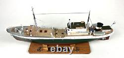 Model Ship Scale Model Fishing Boat Vintage Heller Marie Jeanne w Box Cover Art