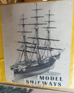Model Shipways 1851 Flying Fish Clipper Ship 196 Wood Hull Model Kit Boat 1953