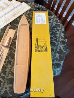 Model Shipways 1851 Flying Fish Clipper Ship 196 Wood Hull Model Kit Boat 1953