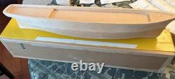 Model Shipways 1851 Flying Fish Clipper Ship 196 Wood Hull Model Kit Boat 1953