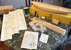 Model Shipways 1851 Flying Fish Clipper Ship 196 Wood Hull Model Kit Boat 1953