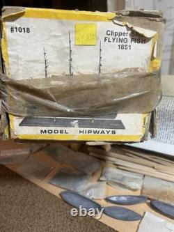 Model Shipways 1851 Flying Fish Clipper Ship & Another, Possibly Constitution