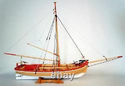 Model Shipways 18th Century Armed Longboat 124 Scale Wood, Metal & Photo-etched