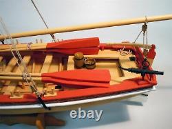 Model Shipways 18th Century Armed Longboat 124 Scale Wood, Metal & Photo-etched