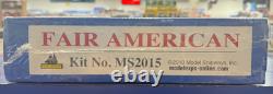 Model Shipways 1/48 Fair American 1778 War Brig Wooden Model Kit MS2015 NOS