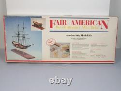 Model Shipways 1/48 Scale Fair American, Revolutionary War Brig