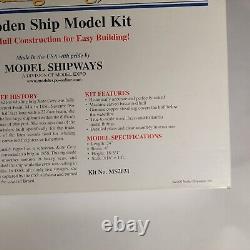 Model Shipways 1/64 Scale Kate Cory Whaling Brig 1856 Solid Hull Wood Ship Model