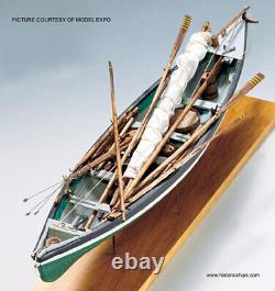 Model Shipways 2033 116 New Bedford Whale Boat Wood Model Ship Kit