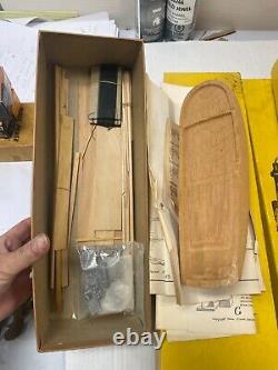 Model Shipways America Yacht Solid Wooden Hull Ship Kit Boats lot of 4 kits