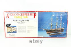 Model Shipways American Clipper Ship Flying Fish Balsa Wood Model Ship Kit