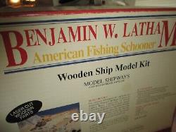 Model Shipways BENJAMIN LATHAM 148 SCALE WOODEN KIT No. 2109NEW in THE BOX
