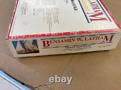 Model Shipways BENJAMIN LATHAM 148 scale laser cut kit MS2109, open box, unused