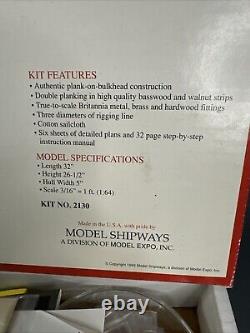 Model Shipways Bluenose 1921 Canadian Fishing Schooner 1/64 SCALE #2130