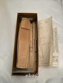 Model Shipways ESSEX 1799, 32 Gun U. S. Frigate Wooden Model Ship, vintage