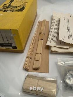 Model Shipways ESSEX 1799, 32 Gun U. S. Frigate Wooden Model Ship, vintage