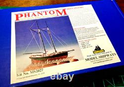 Model Shipways New York Pilot Boat Phantom 1868 Wood Model Kit #2127NEW