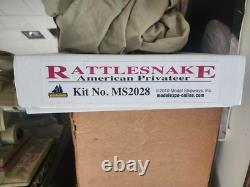 Model Shipways RATTLESNAKE US PRIVATEER 164 SCALE