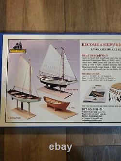 Model Shipways Shipwright 3 Model Boat Kits Combo Series Brand New Open Box