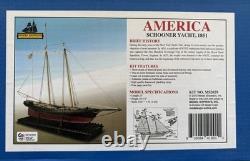 Model Shipways Yacht America Schooner 1851 New Ms2029 In Box Rare
