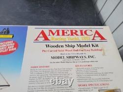 Model Shipways Yacht America Schooner 1851 New Ms2029 In Box Rare