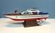 Model Yacht Cabin Cruiser 125 Scale 36 Ft. Motor Yacht 19 Long On Wooden Stand