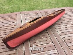 Model boat. Bassett lowke Aquila wooden hull
