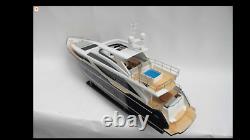 Model boat Princess 30M Blue Model Yacht 3' quality hand made