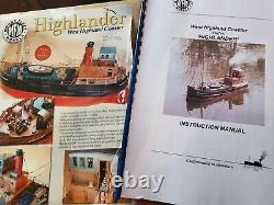 Mount Fleet Models MFM Highlander West Highland Coaster Puffer 124 Boat Kit